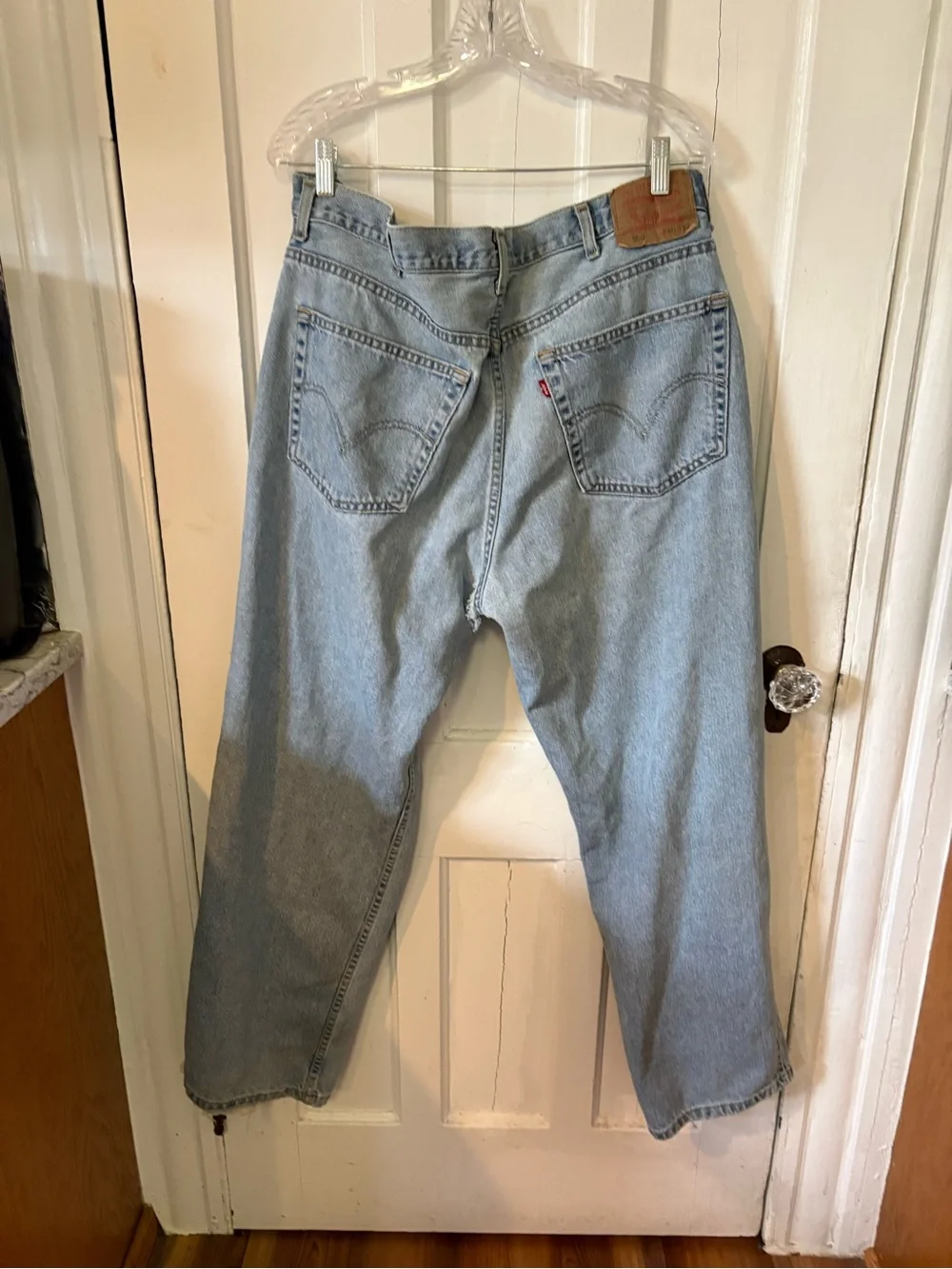 Levi's Light Blue Men's 550 Relaxed Jeans 40x32